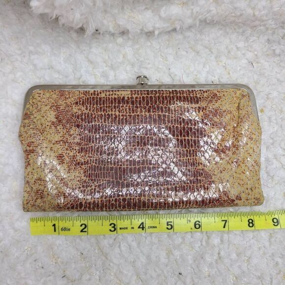 HOBO Lauren Double Frame Desert‎ Tie-dye Wallet - Picture 1 of 9